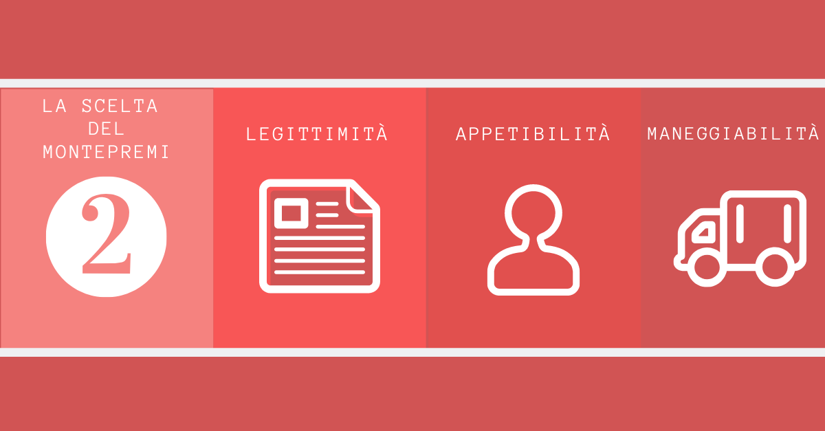 i criteri per la scelta del montepremi