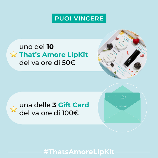 Premi concorso Luce Beauty