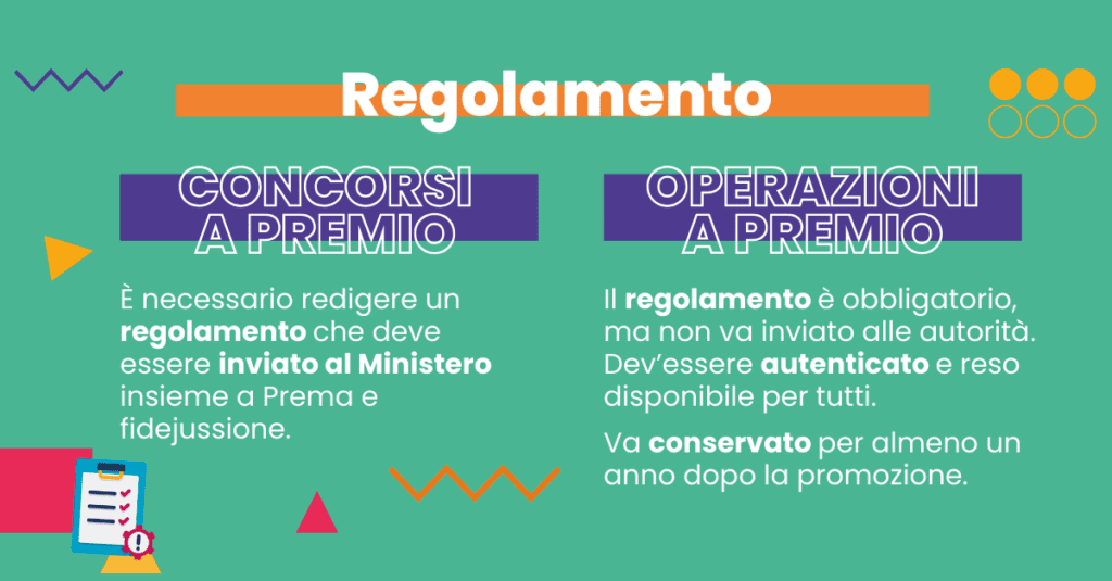 Regolamento: obblighi e procedure