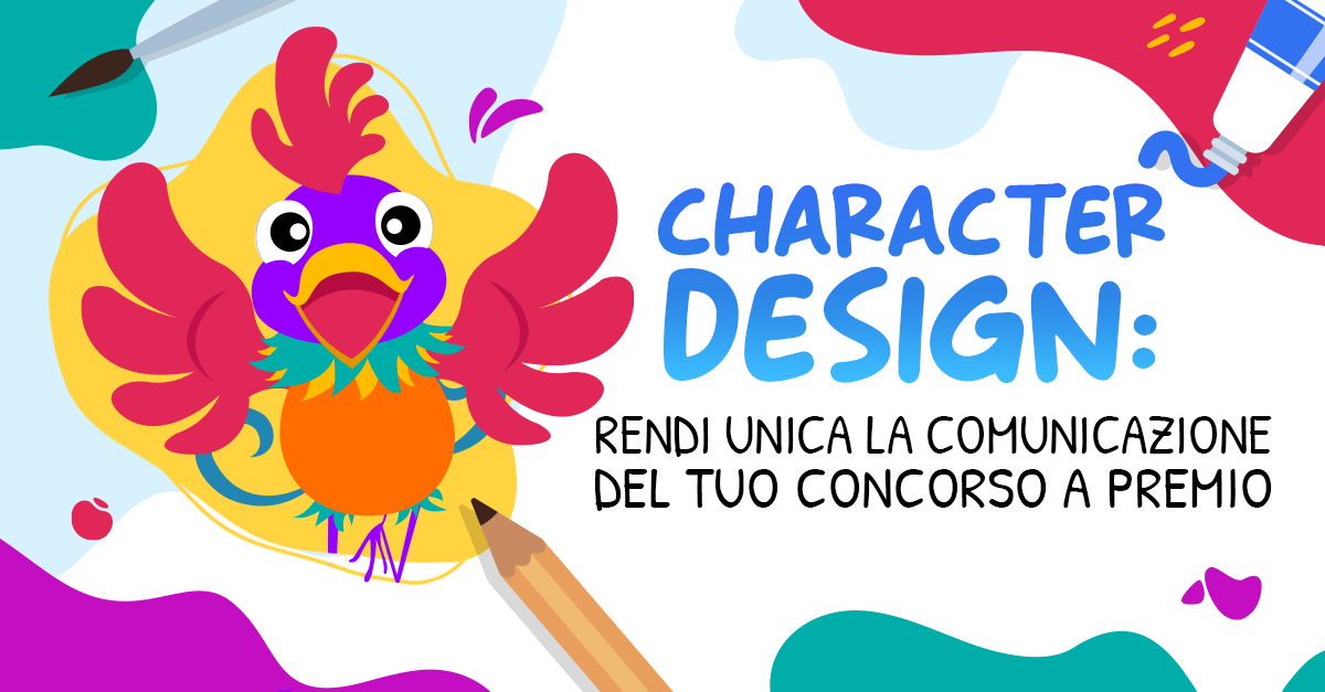 Character Design: rendi unica la comunicazione del tuo concorsi a premio