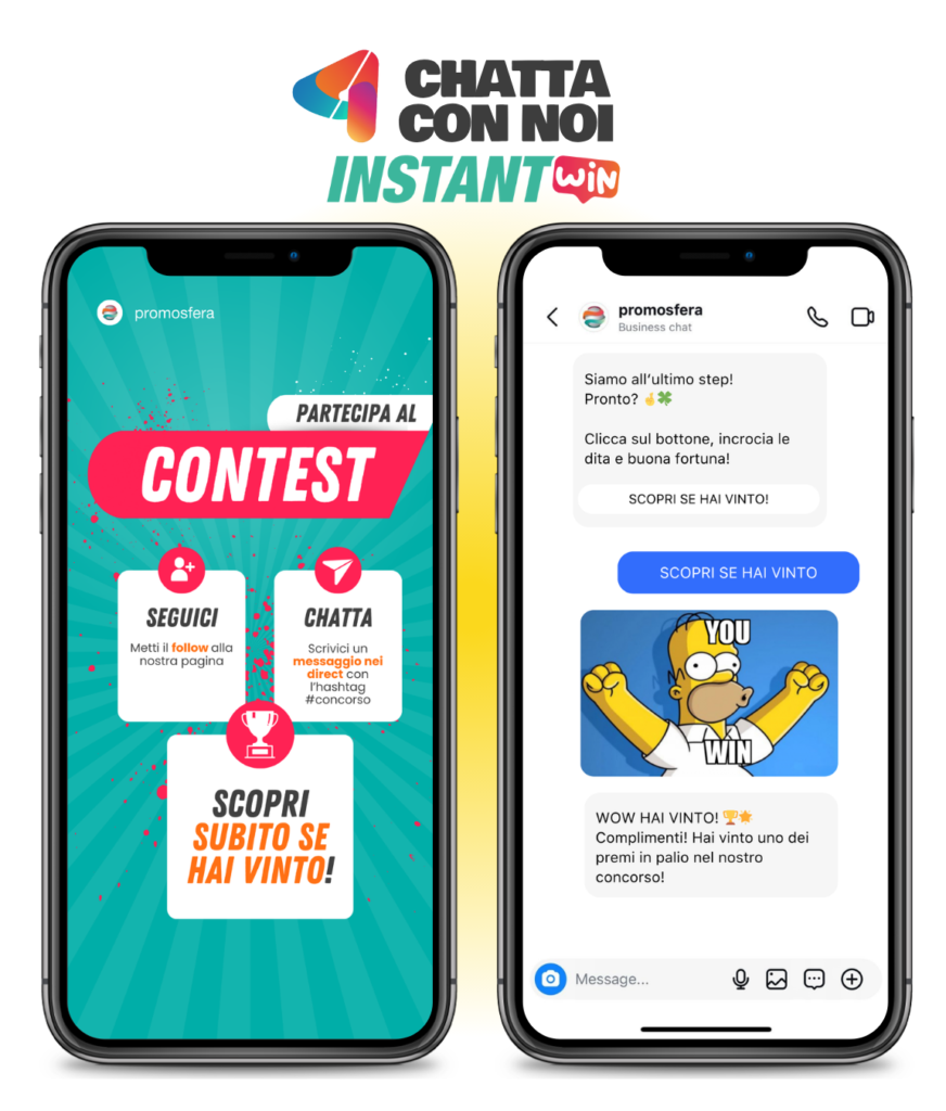 CHATTA CON NOI INSTANT WIN INSTAGRAM